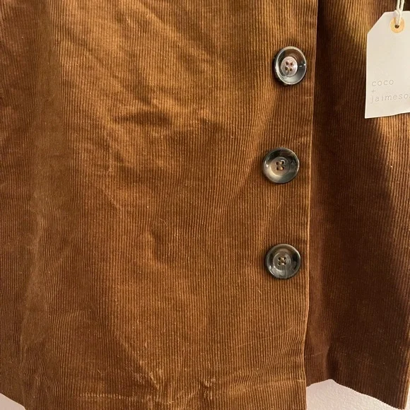 Franscesca’s Brown Skirt! NWT! Large! - Picture 4 of 5